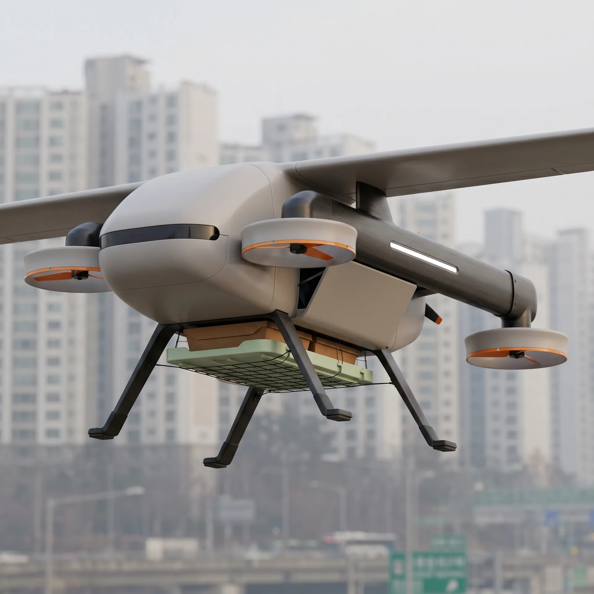 V3 — 트윈붐 VTOL
