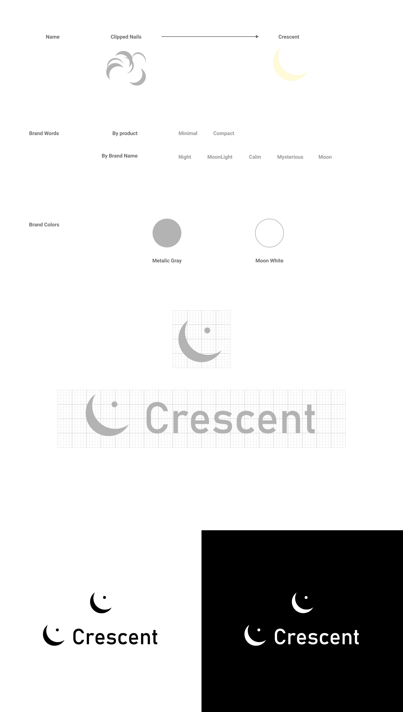 Crescent 브랜드 아이덴티티