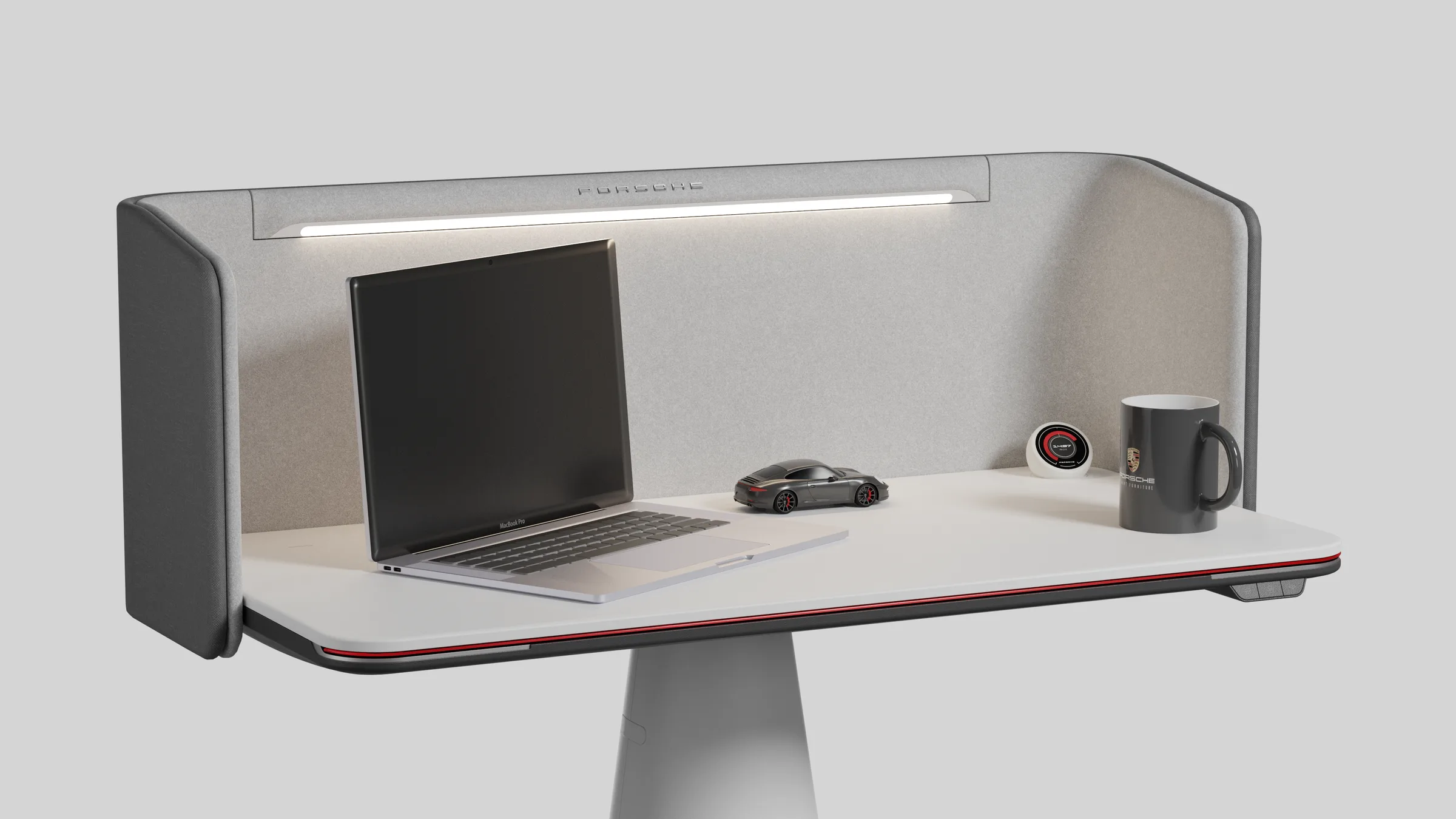 Porsche Desk 0012 렌더링